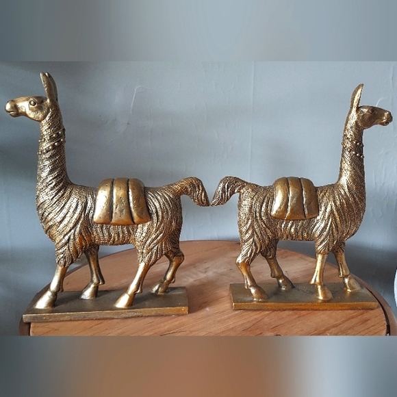 2 Llama Bookends - Picture 2 of 5